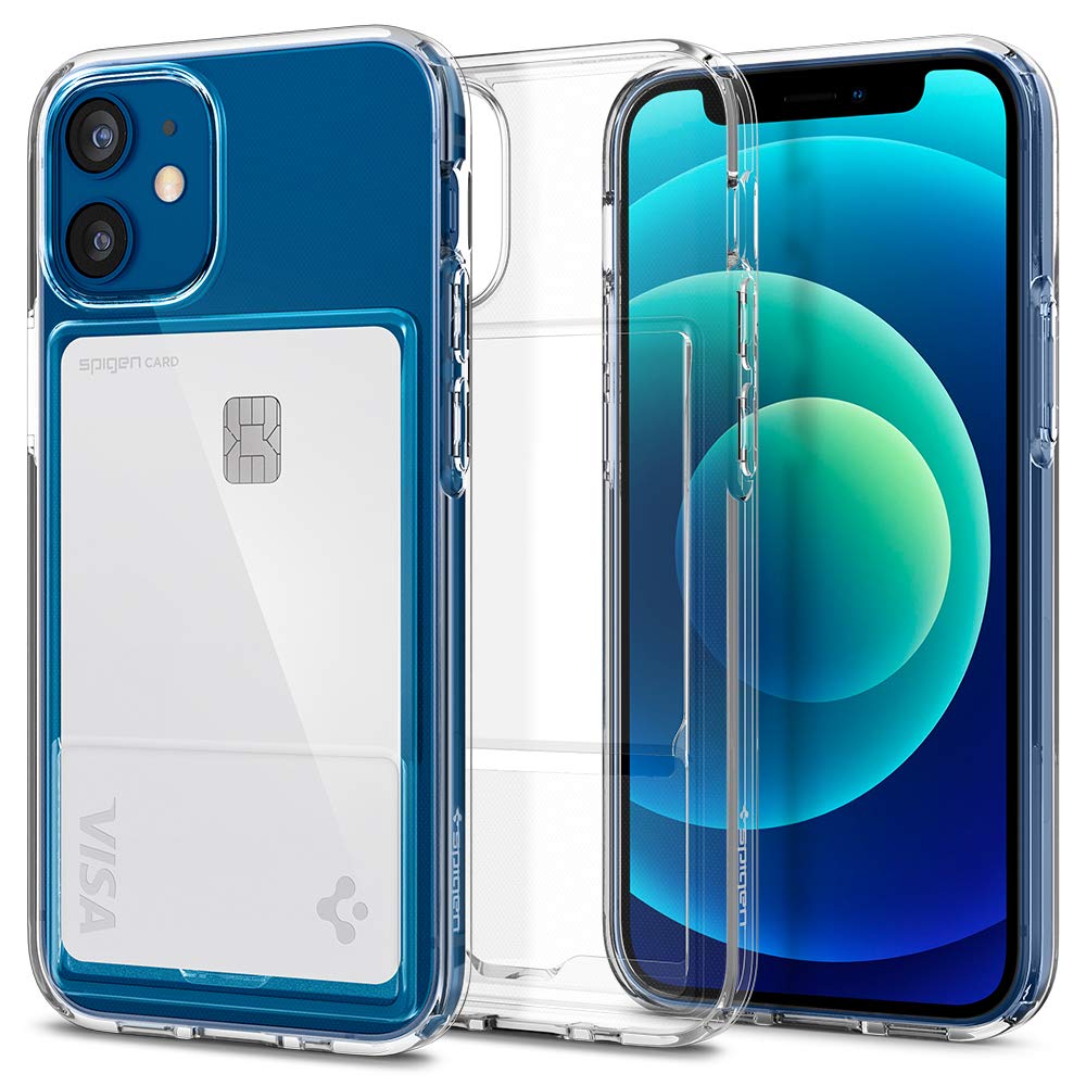 Amazon.co.jp: Spigen iPhone 12 Mini ケース カード 収納ケース 