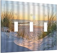 Vista 44 de Puerta de castillo de madera de mediados de siglo, estilo griego, cubierta de interruptor de luz de palanca individual, placa decorativa de pared