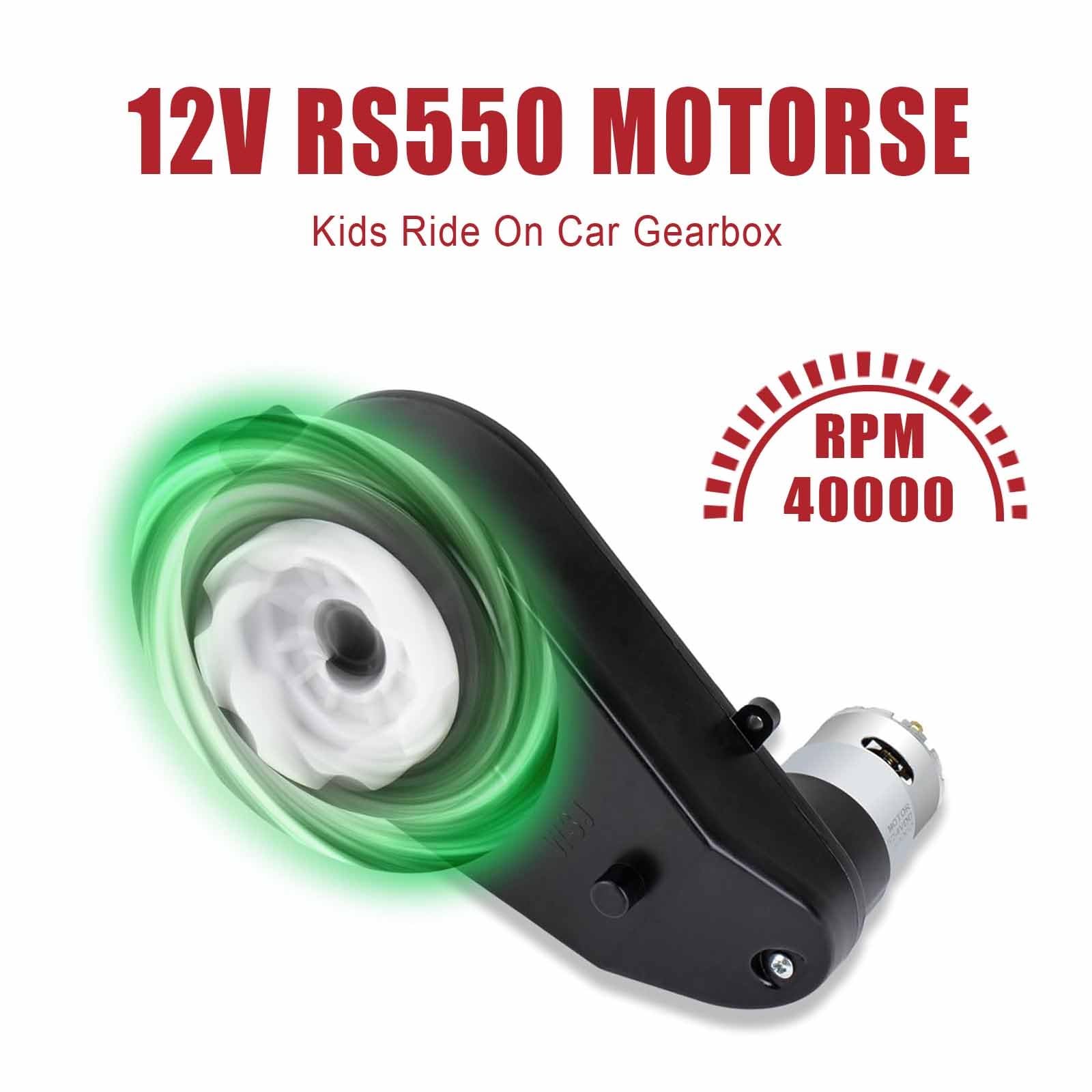2 PZ 12 Volt RS550 40000 RPM Cambio Motore Ad Alta Velocità RS550 Motore Di Trasmissione Motore Aggiornamento