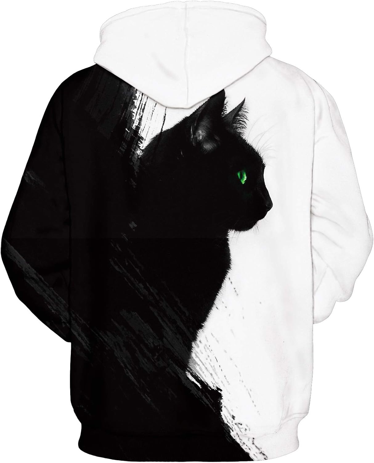 Men Women Unisex Hoodies Novelty 3D Print Graphic Hooded Pullover Sweatshirt with Pocket - Image 4