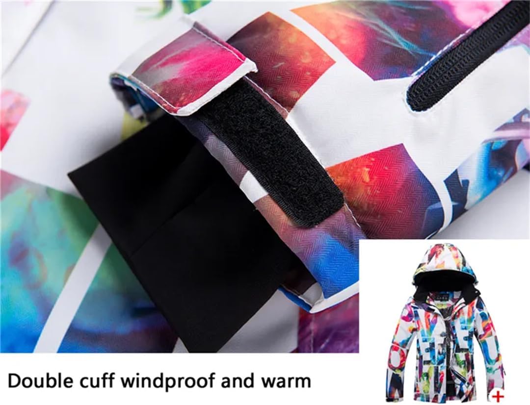 Women Winter Snow Wear Suit Sets Snowboard Clothing Waterproof Costume Ski Jackets And Strap Pants