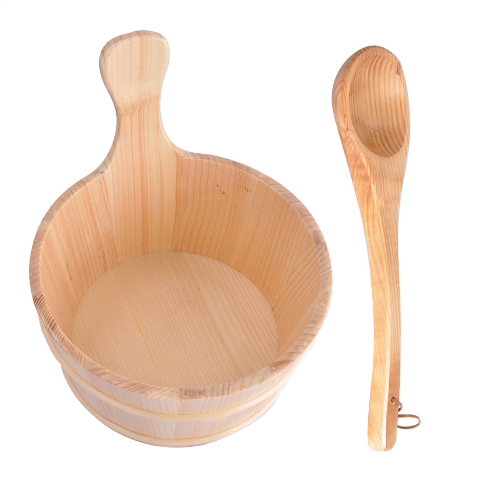 Kit de accesorios de sauna, juego de barriles de sauna de madera | spa y accesorios para hogares, baños, regalo para familiares, padres, amigos, vecinos