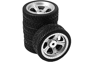 ShareGoo 2.55 Inch RC Toy Car Wheels for 1/10 Scale Vehicles