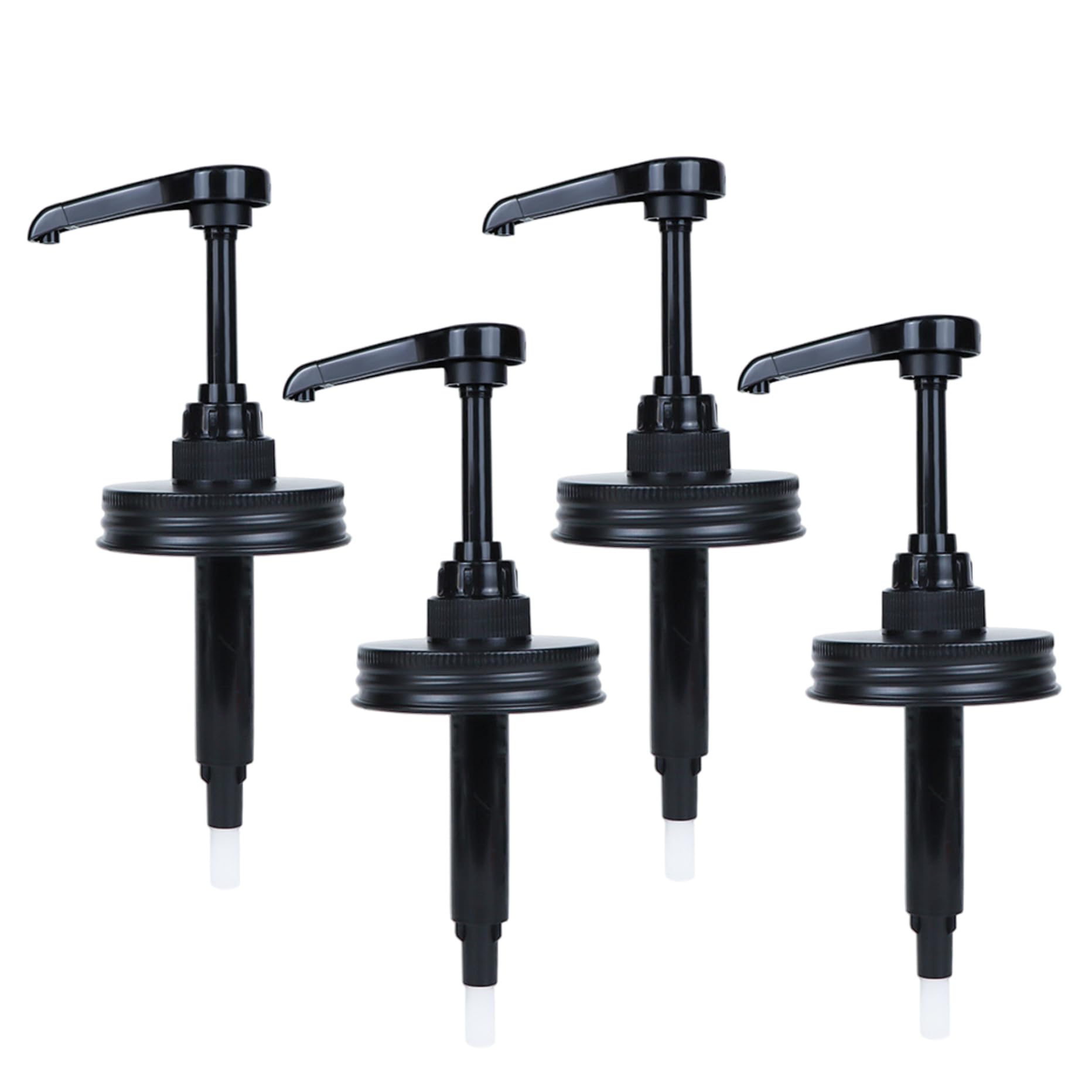Pompe Distributeur Pour Pots Mason - Acier Inoxydable, étanche, Pour Miel, Sirop, Vinaigrette, Réutilisable - 9