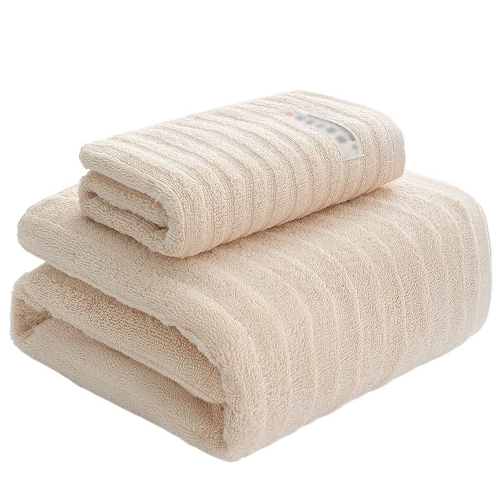 Serviette de bain coton grand format pour homme et femme 2PS