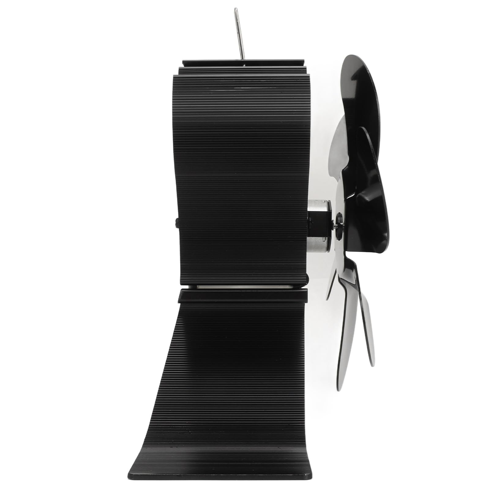 6 Ventilatore per stufa a legna/camino, termoelettrico, silenzioso, efficiente, in alluminio e ABS, antiruggine, per riscaldamento domestico, 180x144x100mm