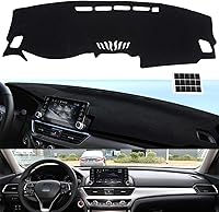 Vista 11 de TUCAREST Funda para salpicadero Compatible con 2014-2020 Nissan Rogue (T32) / 2017-2022 Rogue Sport S (No Rogue Select) Alfombrilla antideslizante