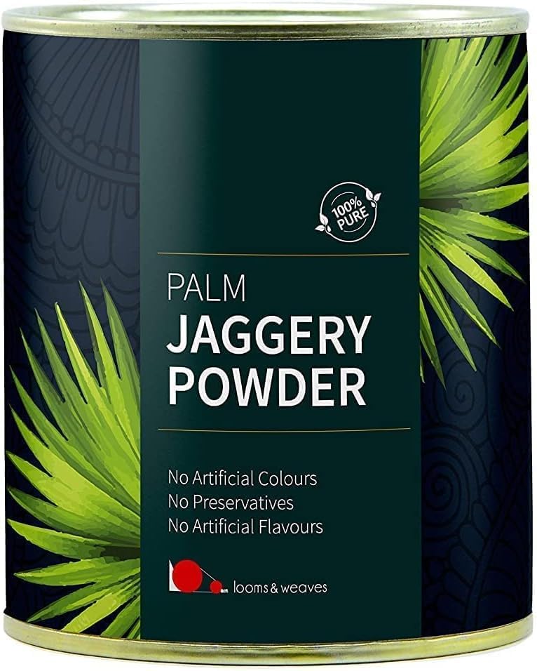 Verem Polvo Jaggery de palma 100% puro, natural y sin refinar (Karuppatti) de Kerala - 250gm