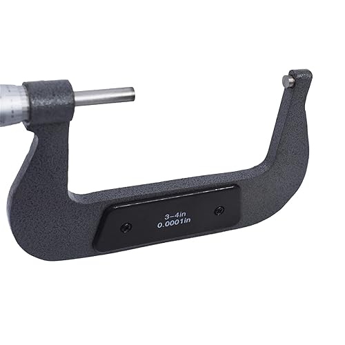 Miniatura 22 de 0-1 en micrómetro exterior de precisión W/caja, precisión 0.0001 pulgadas, herramienta maquinista de precisión de grado profesional