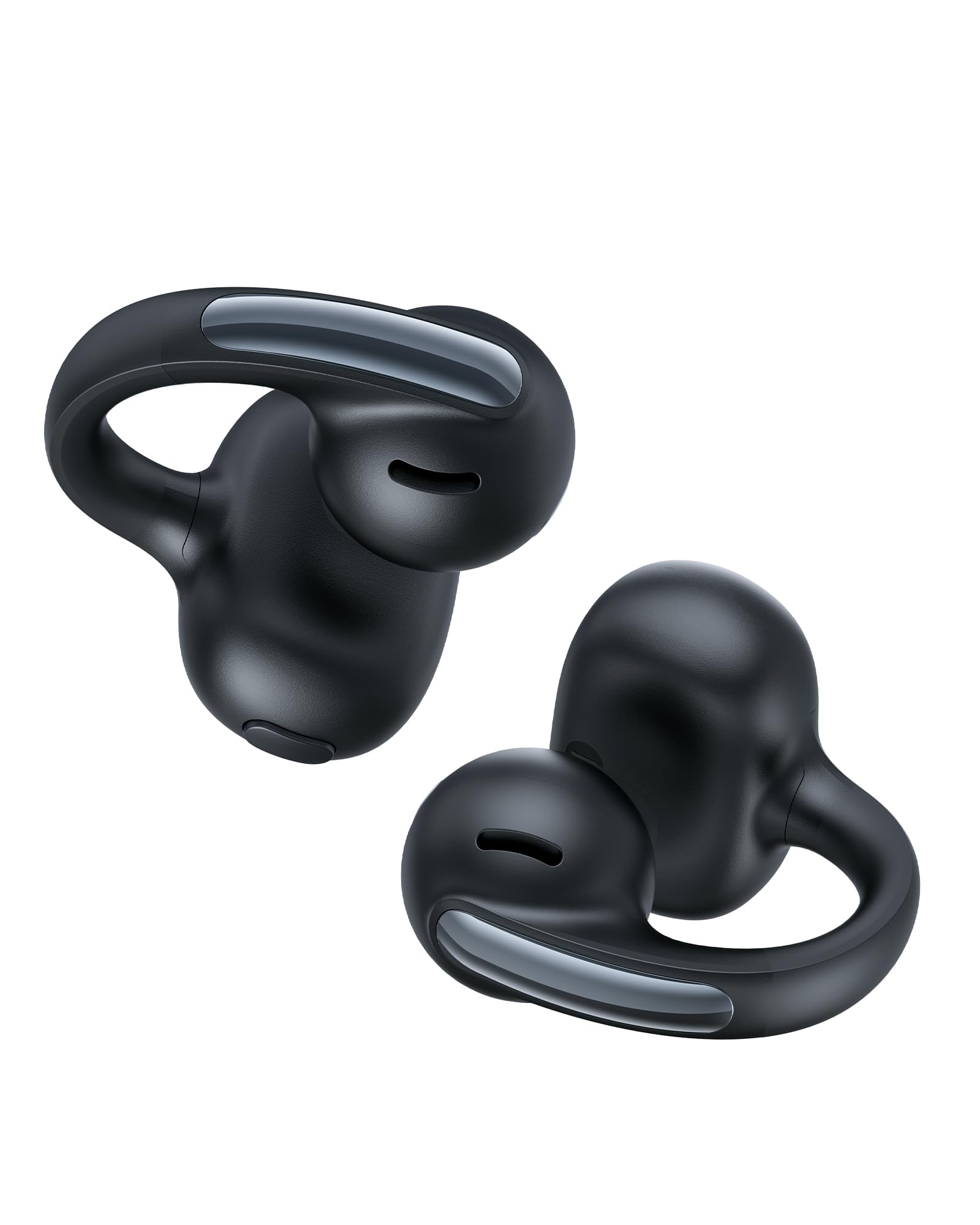 Baseus Bowie MC1 Casque Ouvert, Ecouteur Conduction Osseuse avec Son Impressionnant, Renforcement des Basses Adaptatif, Bluetooth 5.4, Réduction du Bruit Lors des Appels, IP57, Autonomie de 40h
