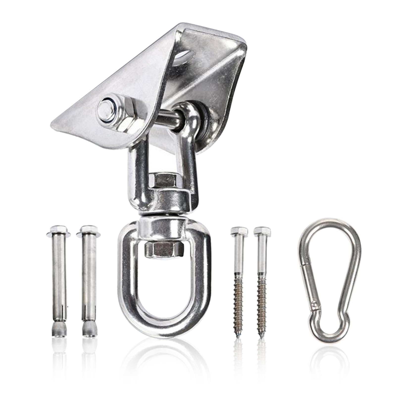 Amazon.co.jp: Dreld 吊り下げ金具 360°回転天井フック 耐荷重400kg