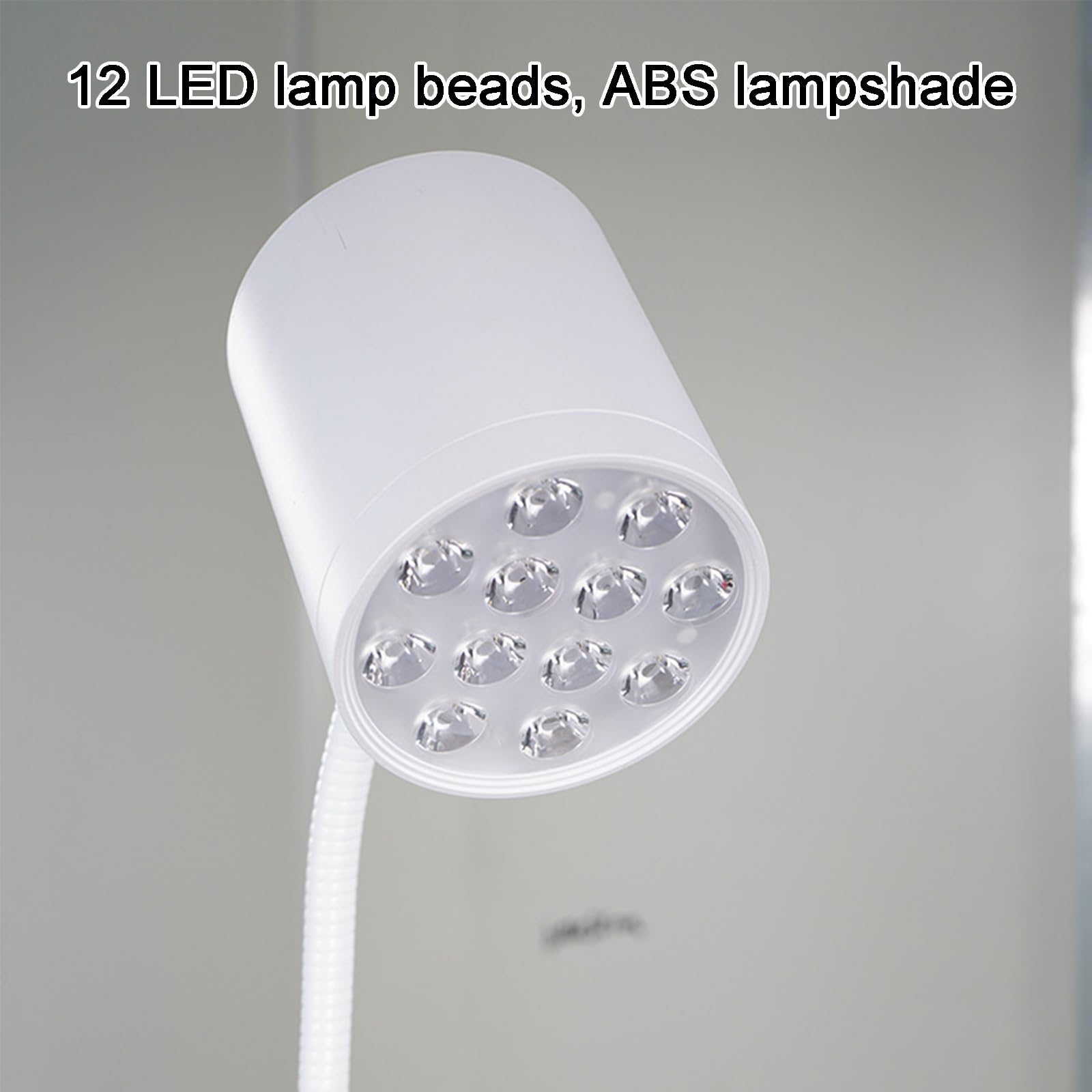 12 fori Lampada per Visita Chirurgica, Lampada per Visita Ginecologica a LED, Lampada per Visita Medica Mobile, Lampada per Visita a Collo D'oca, per Stomatologia Ambulatoriale