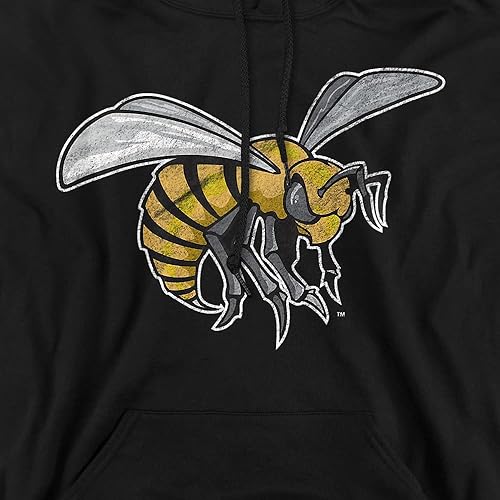 Miniatura 7 de LOGOVISION Colección oficial de sudaderas con capucha para adultos con logotipo primario envejecido universitario