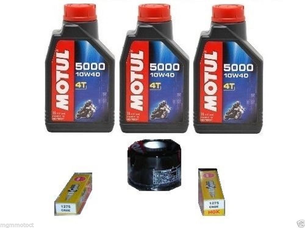 Kit de revisión completo para Yamaha T-Max 500 2001/2007, aceite Motul 5000 10W40