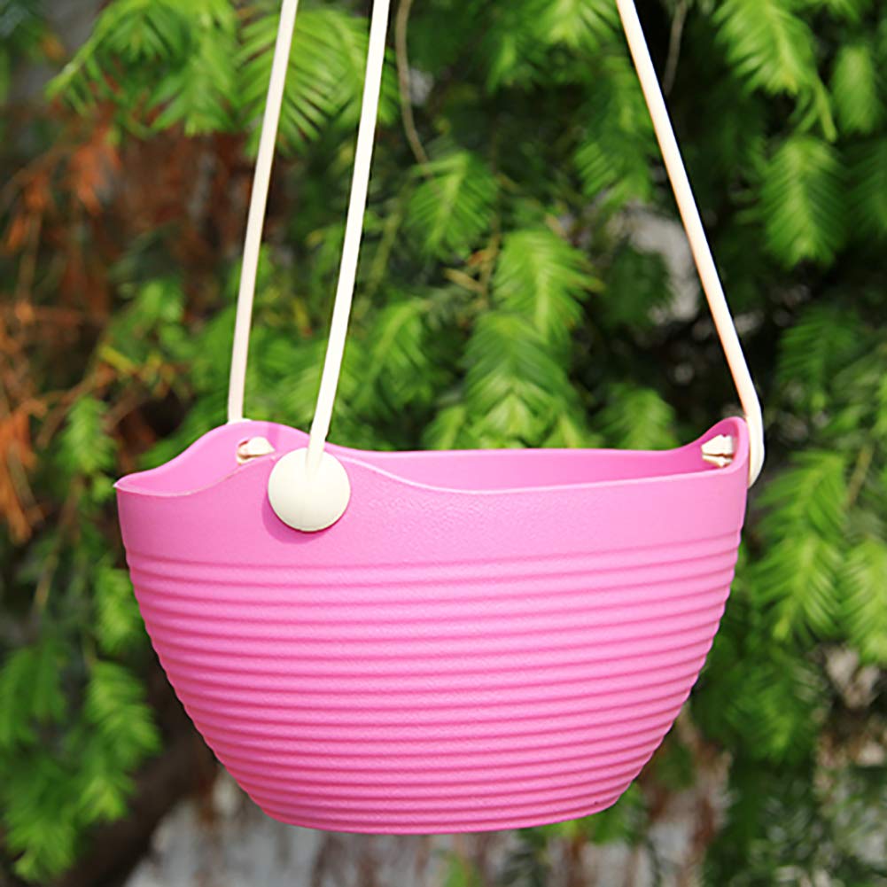 ZZXY Vasi Pensili da Giardino Sospesi per Piante Sospese Portafiori, Macrame Plant Hanger Fatto a Mano Appeso Corda