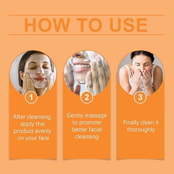 Vitamin C+Gently Brightens and Refreshes The Skin. Cleansing Oil, Gentle Cleanser, Daily Brightening Cleanser, Cleanser for Dissolving Makeup and Removing Daily Impurities-Suitable for All Skin Types
