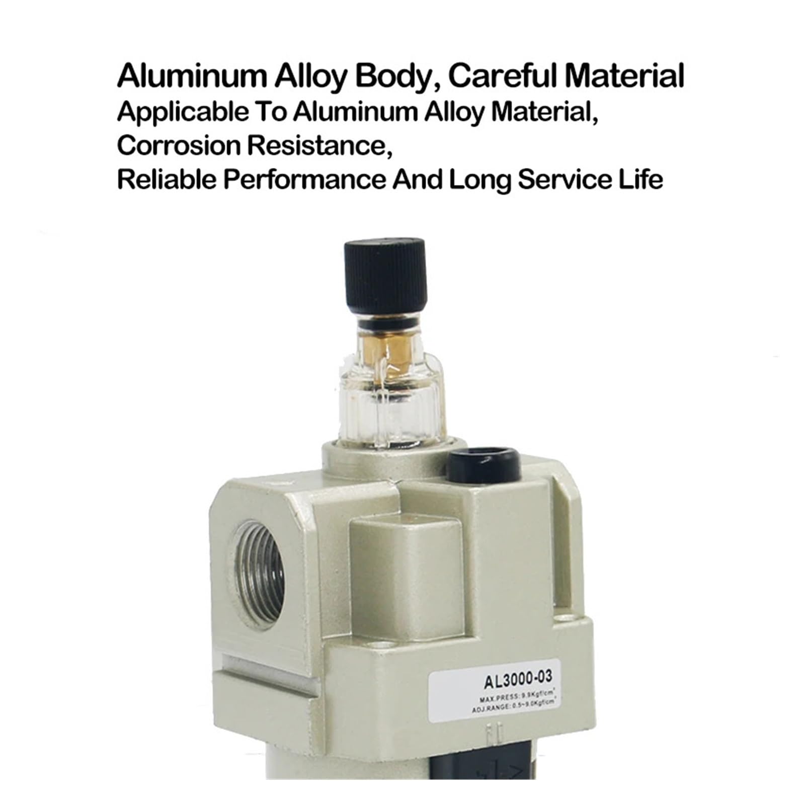 AL3000-03 urządzenie do uzdatniania powietrza do smarownicy pneumatycznej 3/8" Atomizacja serii AL 3000 1700 l/min