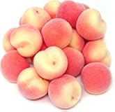 20PCS Mini Lifelike Artificial Peach Realistic Fake Fruit Funny Simulation Fruit Model Photography Props for Home, Garden, Display Cabinet, Christmas, Harvest Festival Decoration
