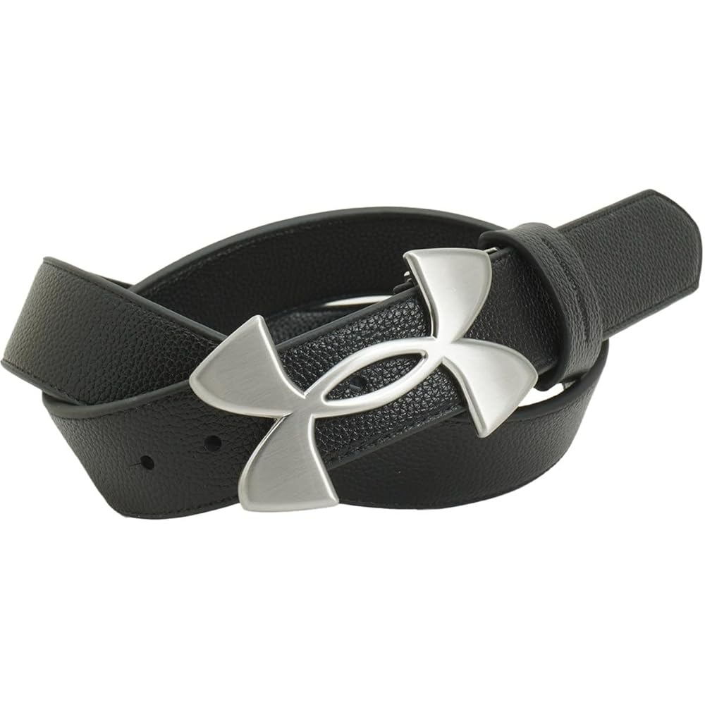 Amazon | [Under Armour] UA Logo Buckle Belt Black / / Black