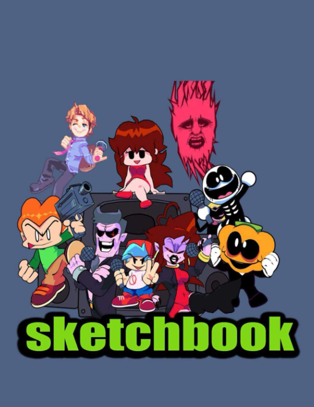 Buy Friday Night Funkin Sketchbook pro Friday night funkin cover 8