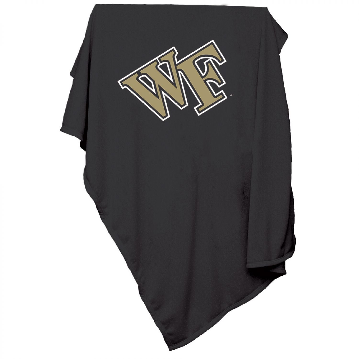 Logo Brands NCAA Wake Forest Demon Deacons Unisex Adult Sweatshirt Blanket, One Size, Multicolor