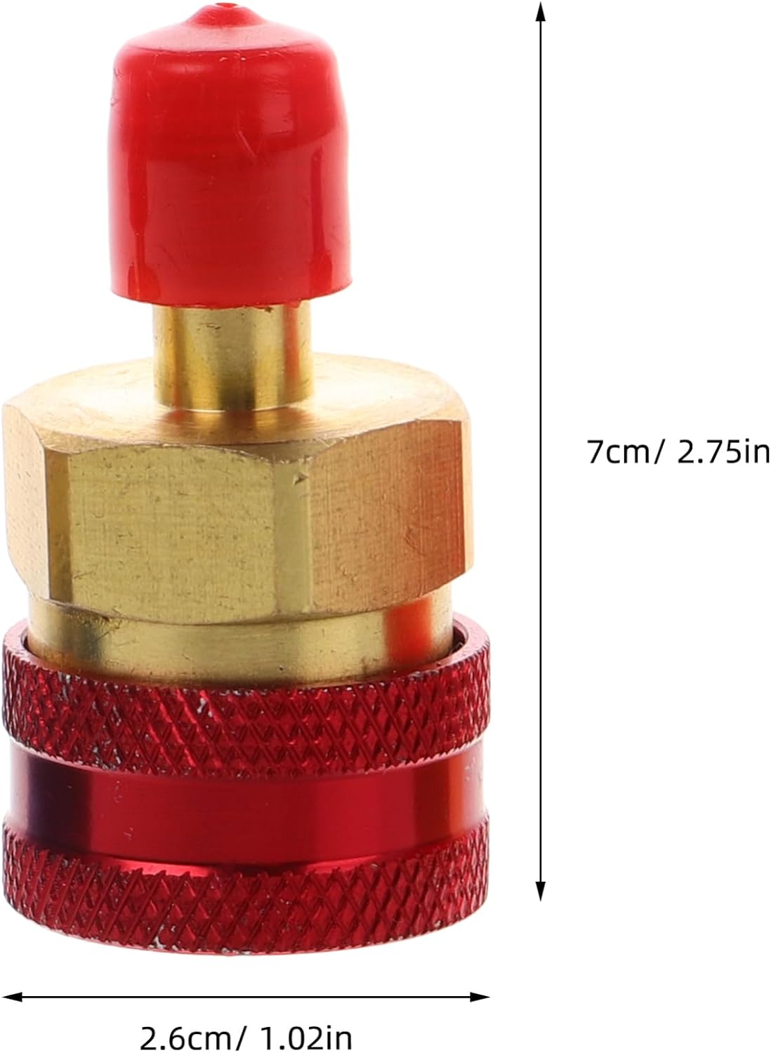 iplusmile 1set Quick Coupler Recharge Kit Hose Adapter for Car Air Pressure Connector User-Friendly Installation Performance Leak Prevention