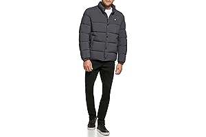 Calvin Klein Men's Down Puffer Jacket | Winter Coat| Water Resistant