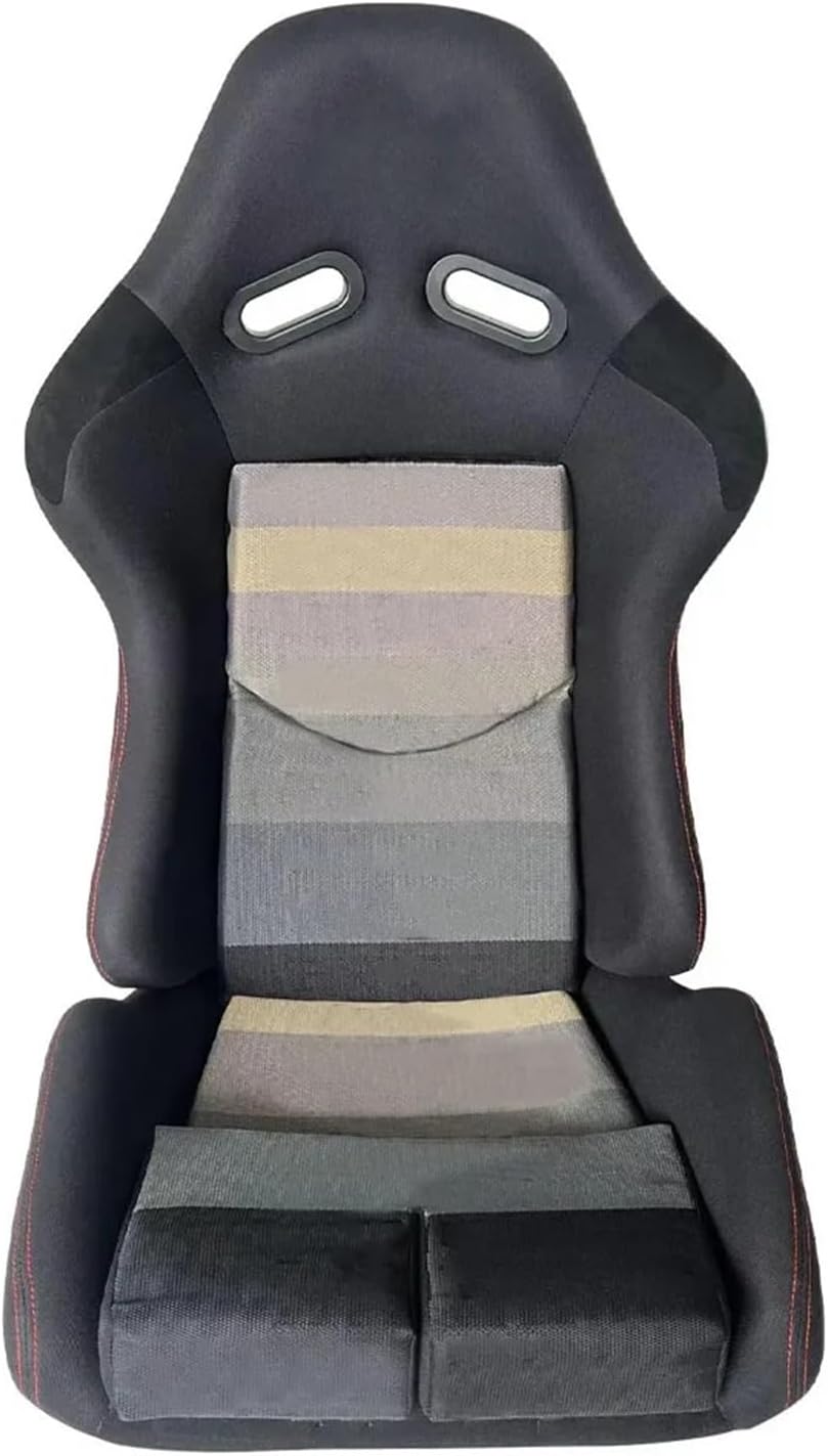 1 PC Racing Seat Adjustable Universal For Sport Car Simulator Bucket Seats Cloth Fibe