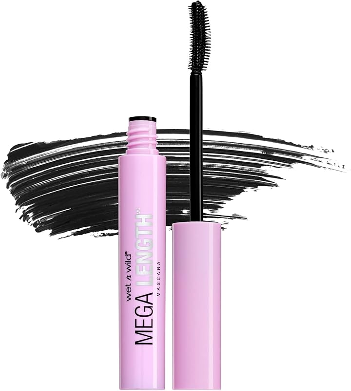 Waterproof Mascara By Wet n Wild Mega Length Waterproof Mascara, Very Black, 0.21 Ounce