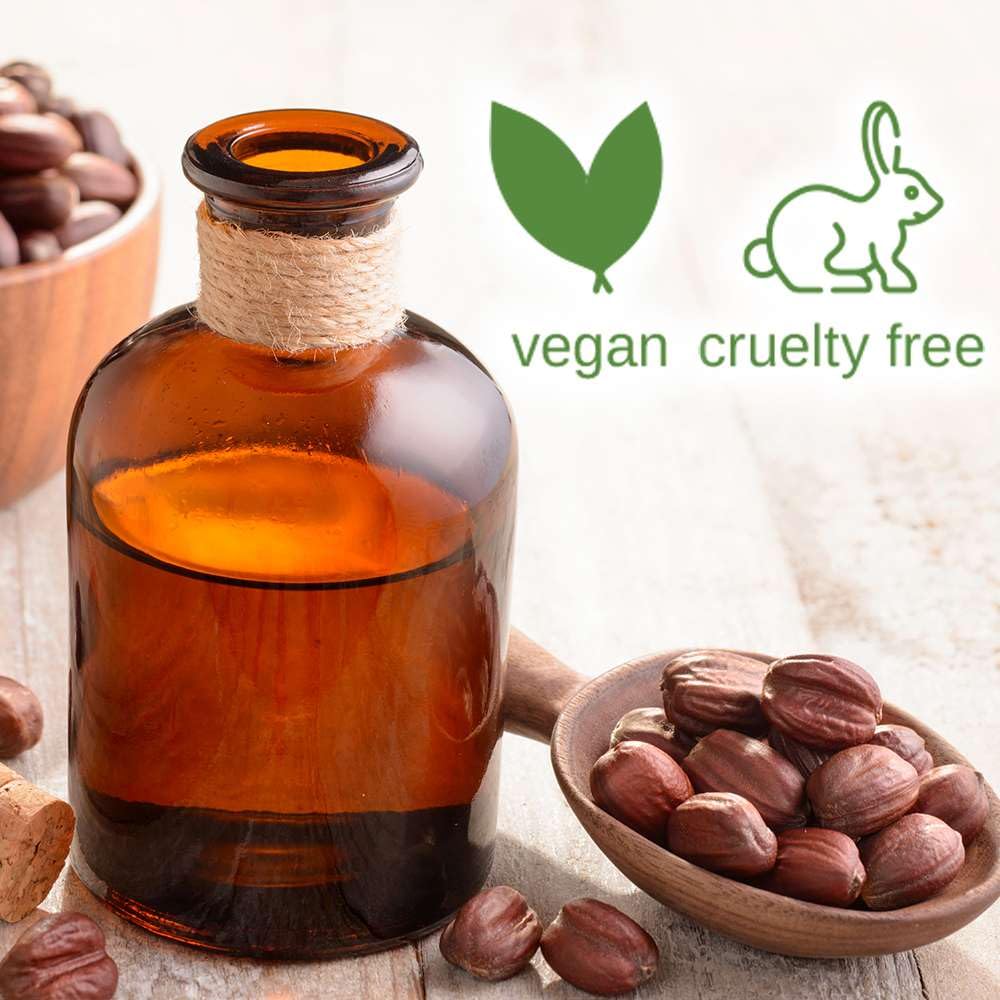 Kitama Jojobaöl 5 Liter kaltgepresst - 100% naturreines Massageöl | Reines Pflanzenöl zur professionellen Hautpflege, Körperpflege, Spa-Anwendung sowie Aromatherapie. Flüssiges Wachs