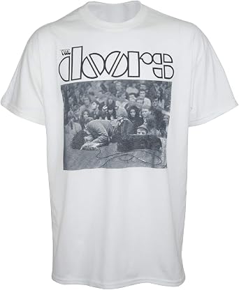 The Doors Unisex Adult The Doors Stage Photo T-Shirt