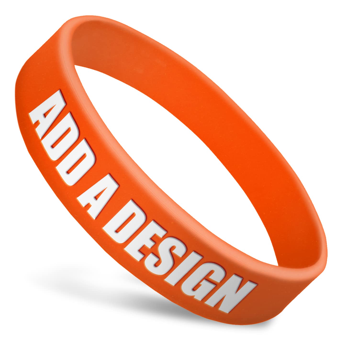 Wide Wristbands | Fully Customizable | Great For Events, Fundraisers & Promotions | 3/4" Wide | 100% Silicone | Available In Bulk