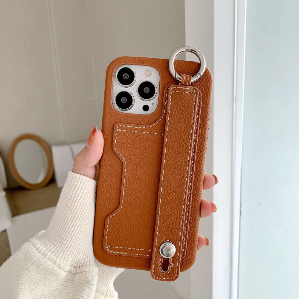 Coque iPhone 13 Pro Max marron texture lychee, le charme de la simplicité - 7