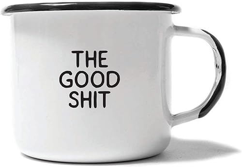 Miniatura 10 de Lista de tareas 1. DESPERTAR 2. BEBE CAFÉ 3. POOP 4. SER IMPRESIONANTE  Taza de café esmaltada  Regalo para amantes del bourbon, vino y cerveza