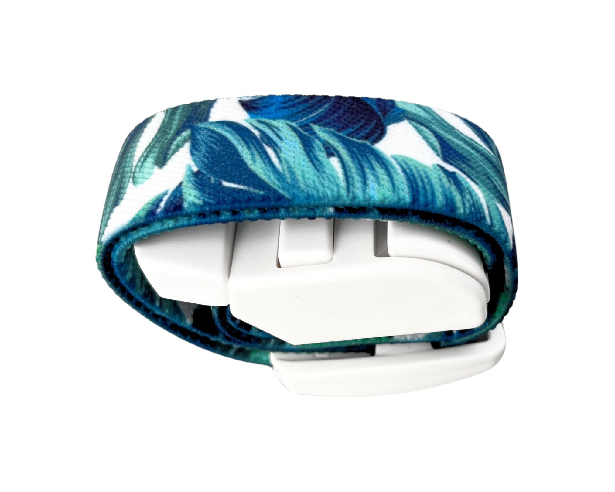 Garrot garrot d'infirmière avec motif feuille de banane, libération rapide et lente – Boucle en plastique ABS, bande élastique sans latex – Parfait pour les médecins, les étudiants et les
