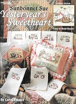 Paperback Sunbonnet Sue, yesteryear's sweetheart: Cross stitch, easy-to-read charts! Book