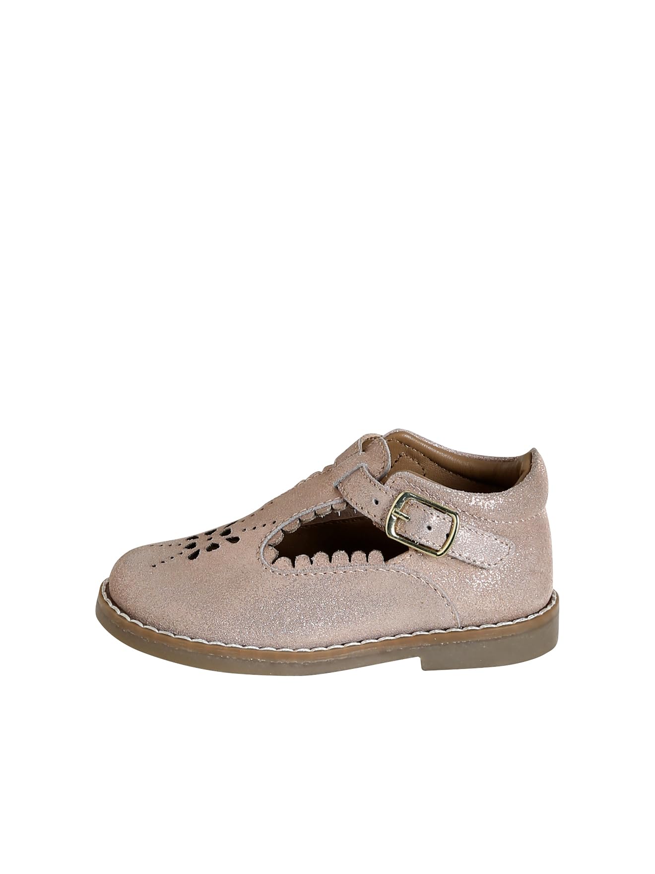 Vertbaudet Lauflern-Spangenschuhe aus Leder Baby