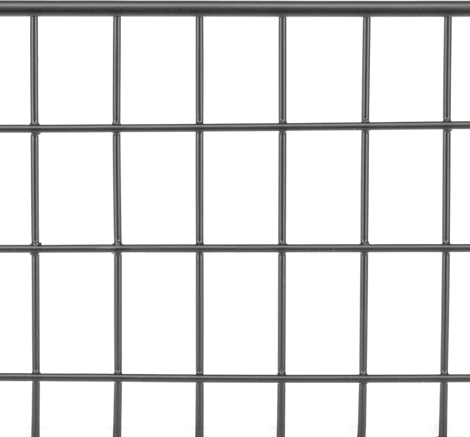 Whitmor 4 Pack Black Wire Storage Baskets for Office, Pantry, Kitchen Bins & Freezer Organizing - Image 5