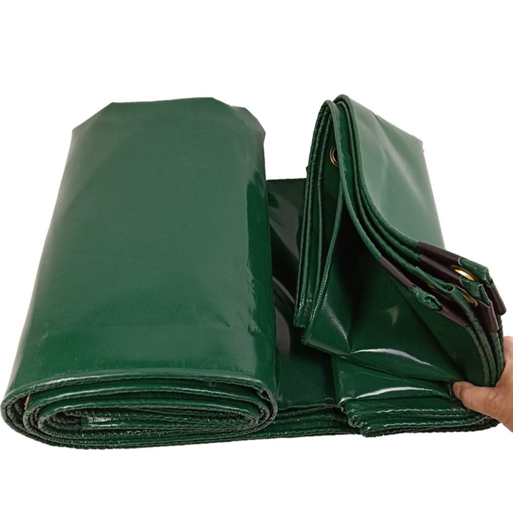 Lona protector solar impermeable para toldo al aire libre verde de 5x6m