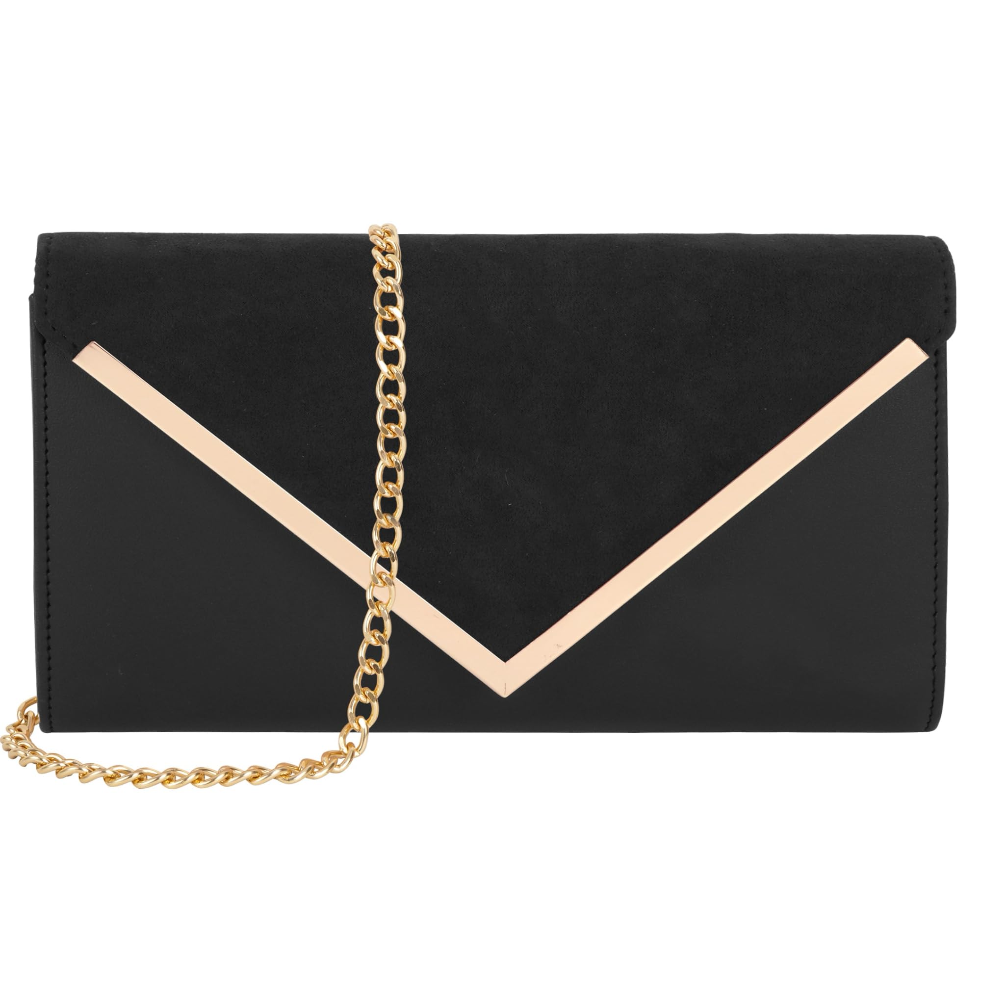 Pandalein Damen Schleife Clutch Seide Abendtasche Brauttasch