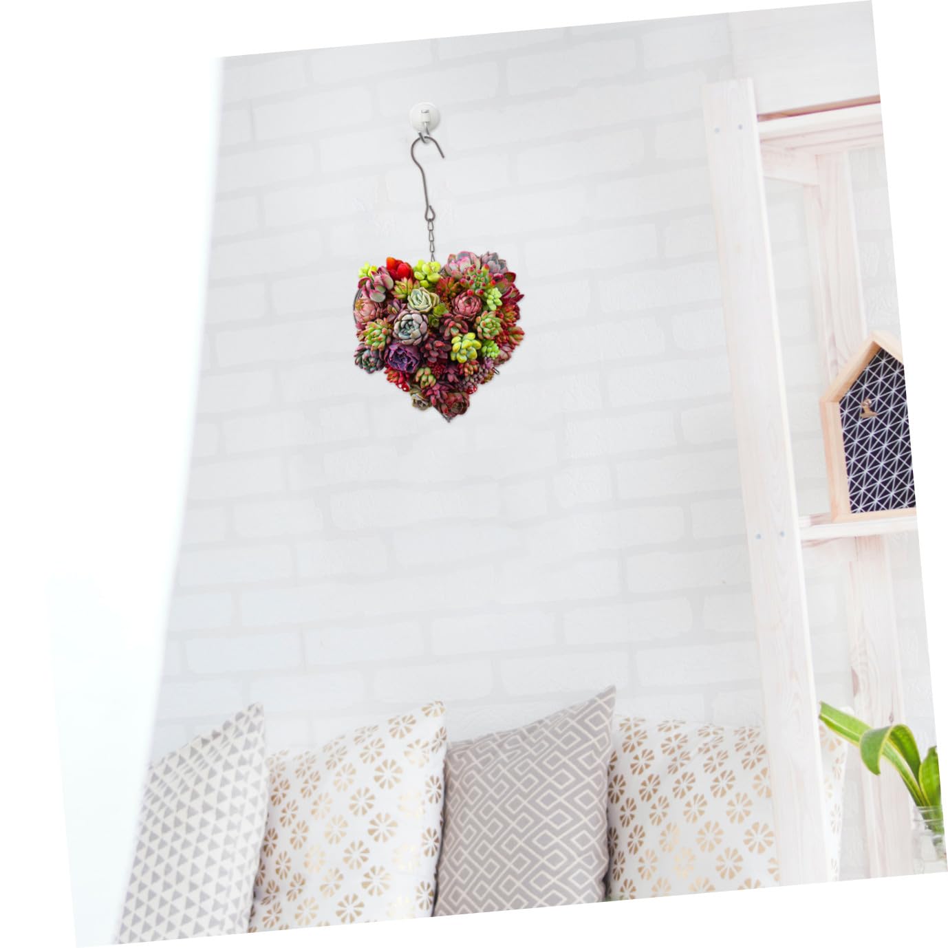 3stücke Flower Hanging Basket Herzförmiger Blumenampel Für Innen Und Außen Stilvolle Wanddekoration Für Pflanzenliebhaber Und Gartenfreunde