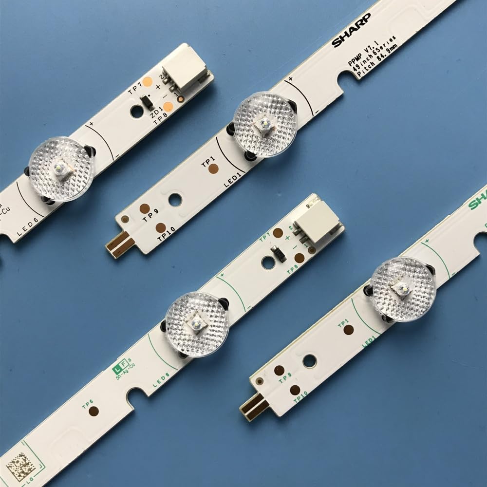 Striscia di retroilluminazione LED TV 6+ per PPMP V7.1 49 pollici per passo serie 84,9 mm L1 R1 L2 R2