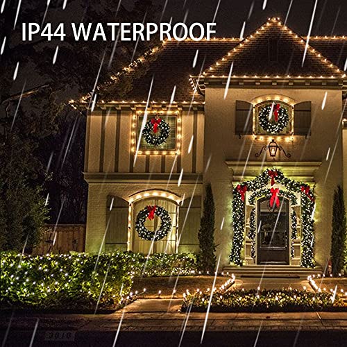 Dazzle Bright HB-300COI 300 Led Christmas String Lights, 100 Ft Connectable Waterproof String Lights Green Wire With 8 Modes, Christmas Decorations For Indoor Outdoor Xmas Party Yard Garden  thumb #5