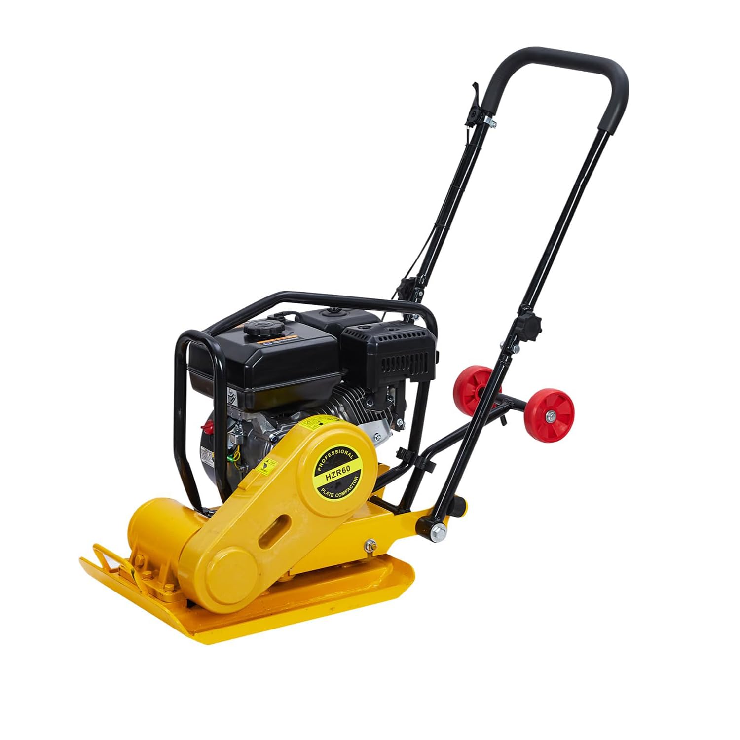 Photo 1 of 22.1X15.9" Plate Compactor, 7HP 212CC Engine, 5600 VPM, 4200Lbs Force Vibratory Compaction for Landscaping, Professional Ground Compactors for Soil Gravel Asphalt Compaction