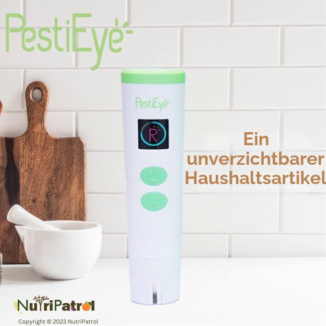 PestiEye Pestizid-Messgerät für Obst und Gemüse, Mixer, Babynahrung, Küchenmaschinen