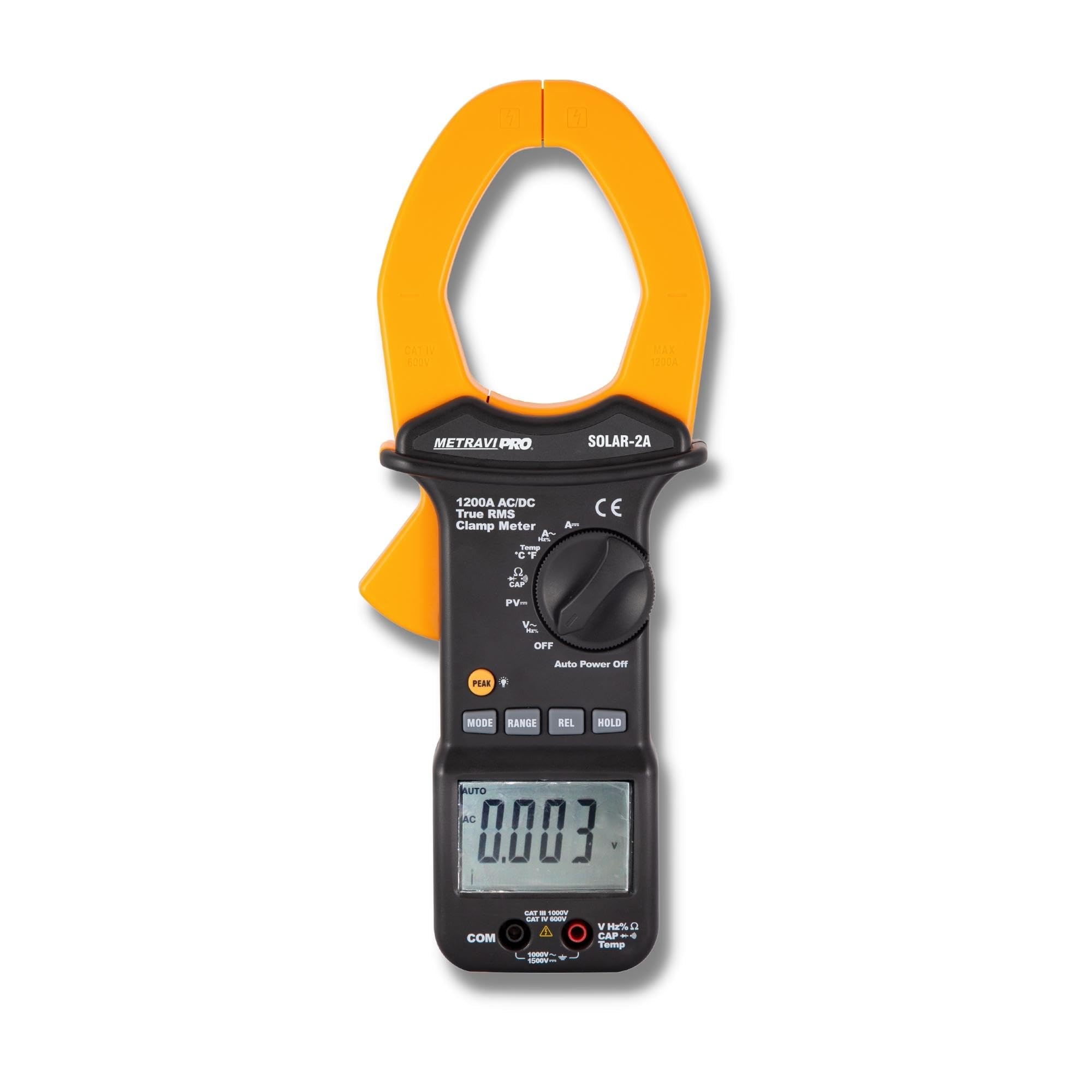 Metravi Pro Solar-2A Digital TRMS AC/DC Clamp Meter, TRMS, PV Voltage 1500V DC (B0CP852KZ7) Amazon Price History, Amazon Price Tracker