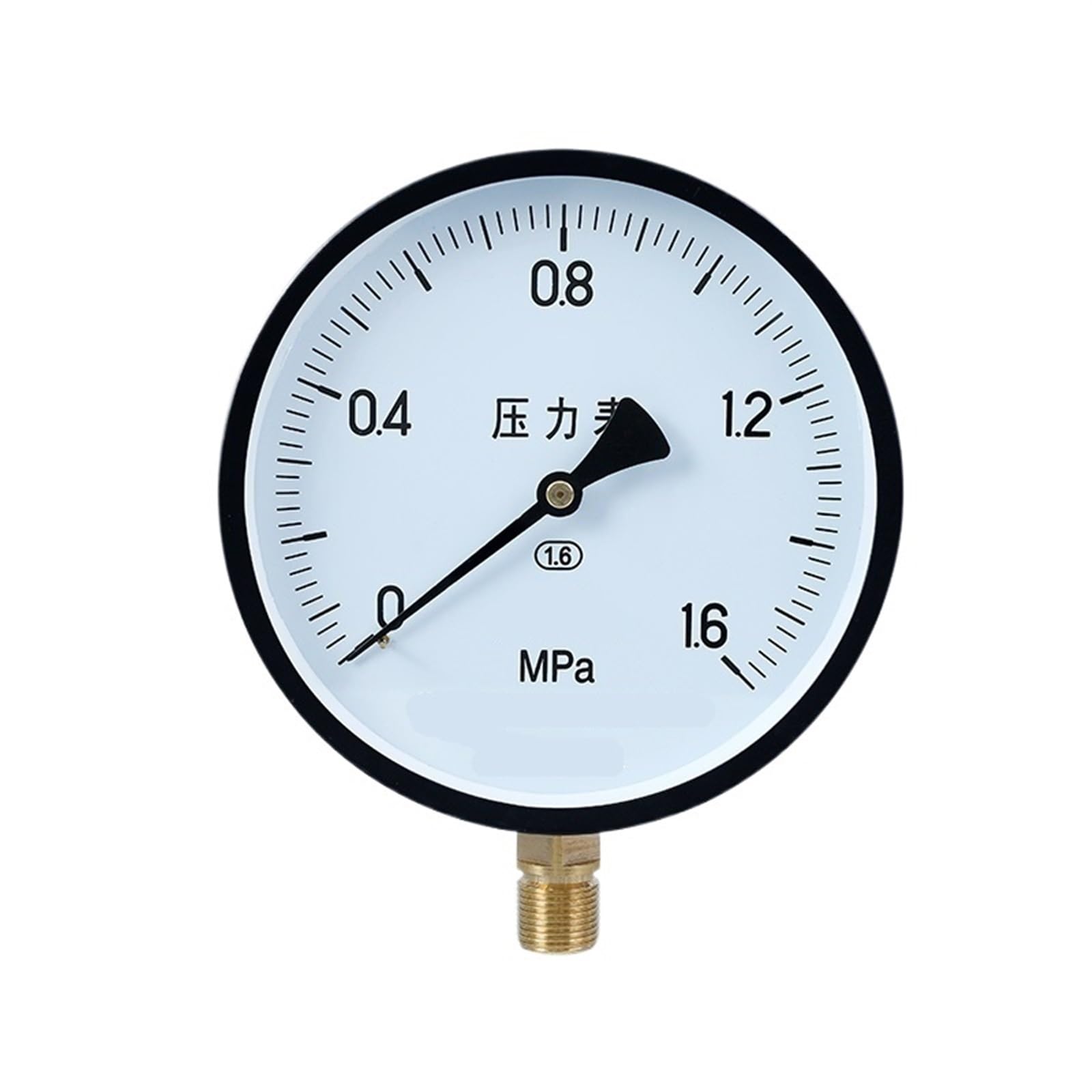 Manomètre, manomètre Ordinaire 1,6 MPa, manomètre pour Tube à Ressort à Vapeur (Couleur : 6 MPa) (Couleur : 0,25 MPa)