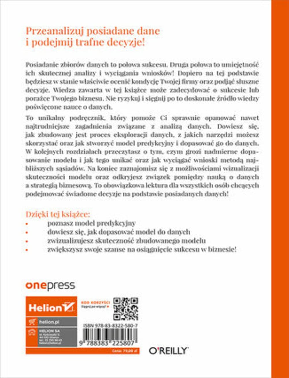 ANALIZA DANYCH W BIZNESIE. SZTUKA PODEJMOWANIA