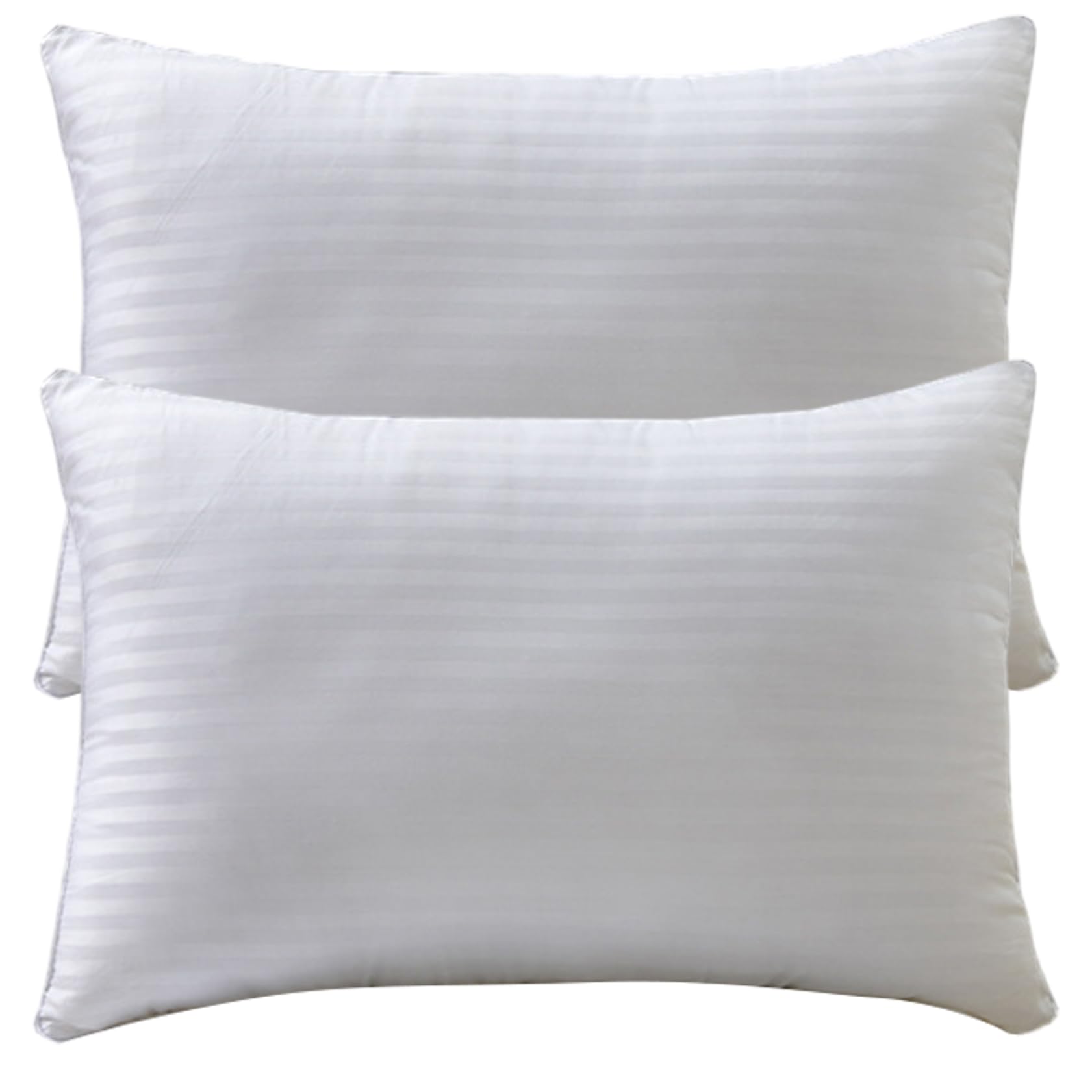 Oreillers de lit lot de 2 coussin ergonomique moelleux et frais