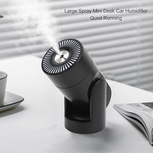 Miniatura 6 de Mini humidificador portátil, humidificador de aire silencioso, pequeño humidificador de niebla fría, humidificador de escritorio USB para automóvil,